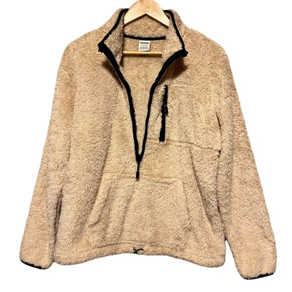 Pink Victoria Secrete, Beige fleece pullover, Small, Women's - Picture 7 of 7